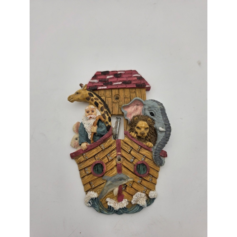 Vintage Noahs Ark Switchplate 1990s